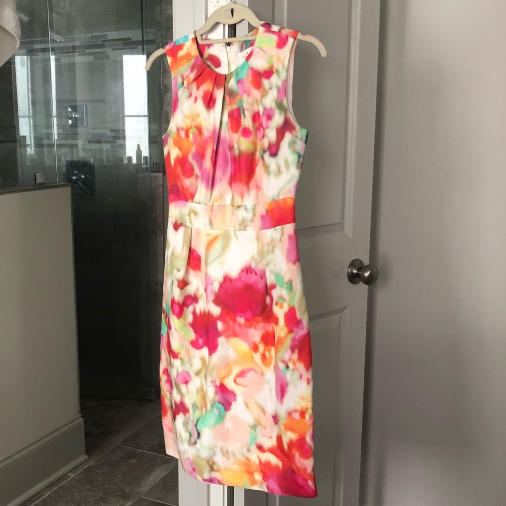 Kate Spade silk tie dye Dress